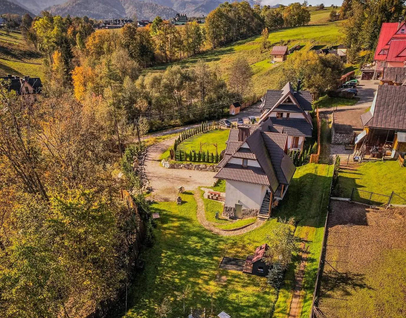 Domek Gabi Z Balia W Ogrodzie Zakopane