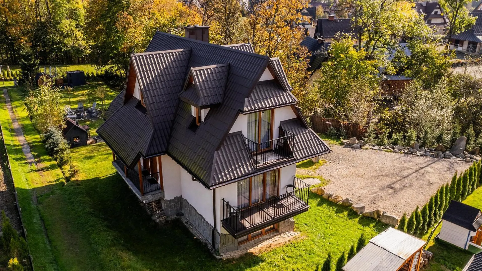 Domek Gabi Z Balia W Ogrodzie Zakopane Polen